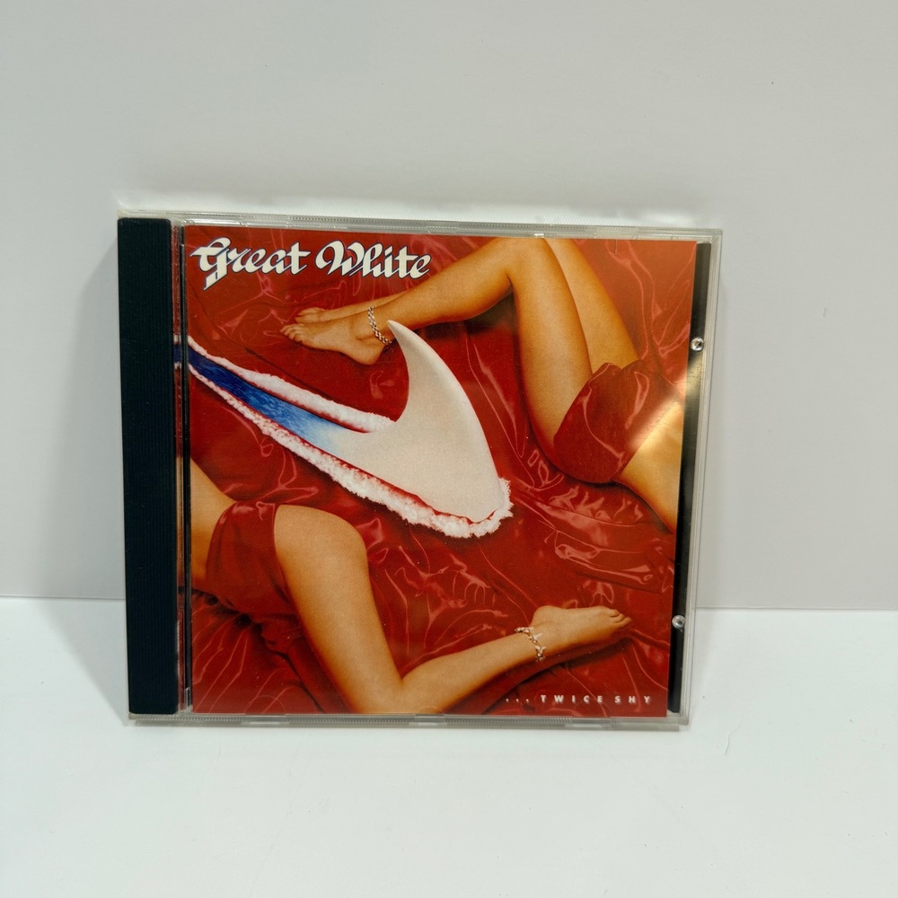 Great White ...Twice Shy CD Album OS Red Good Hard Rock 1989 Capitol CDP 590640